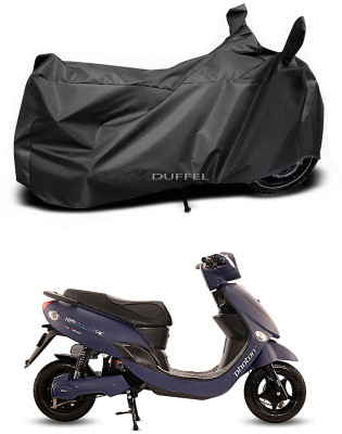 Duffel Two Wheeler Cover for Hero(Electric Photon, Black)