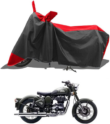 KEDIT Two Wheeler Cover for Royal Enfield(Beat, Red)
