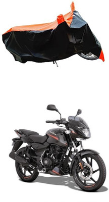 VESMEI Two Wheeler Cover for Bajaj(Pulsar 125 Neon, Orange)