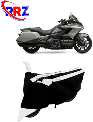 RRZ Waterproof Two Wheeler Cover for Honda(Gold Wing, Black, White)