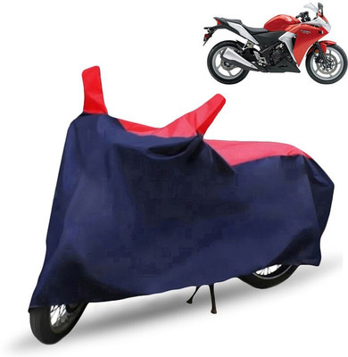 MMSSTAR Waterproof Two Wheeler Cover for Honda(CBR 250R, Red, Blue)