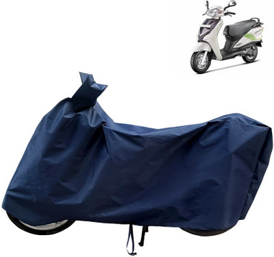 Horseyaart Waterproof Two Wheeler Cover for Hero(Motocorp Electric Scooter, Blue)