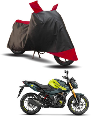 KEDIT Two Wheeler Cover for Hero(Xtreme, Red, Black)