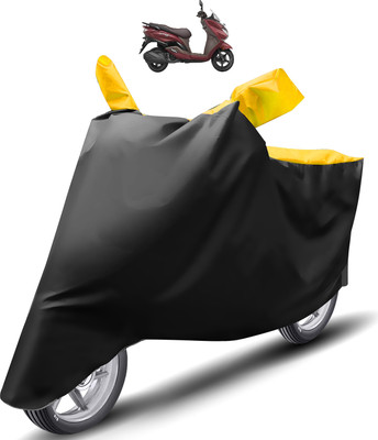 Caronix Two Wheeler Cover for Suzuki(Burgman Street, Yellow)