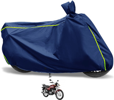Euro Care Waterproof Two Wheeler Cover for Hero(HF Dawn, Blue)