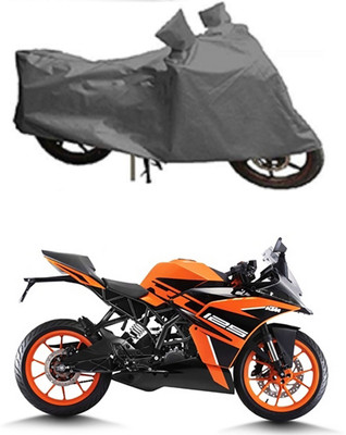 MMSSTAR Waterproof Two Wheeler Cover for KTM(RC 125, Grey)