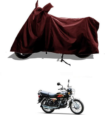 KEDIT Two Wheeler Cover for TVS(Max, Maroon)