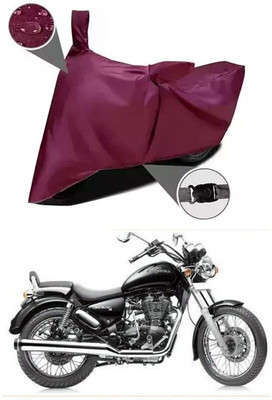 AASHTIK MART Two Wheeler Cover for Royal Enfield(Thunderbird 500, Maroon)