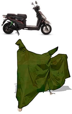 Amexride Two Wheeler Cover for Hero Electric(Electric NYX e5 BS6, Maroon)