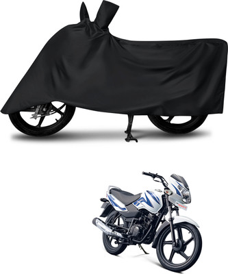 DeepShakshi AUTOMOTIVE Waterproof Two Wheeler Cover for TVS(Sport ES, Black)