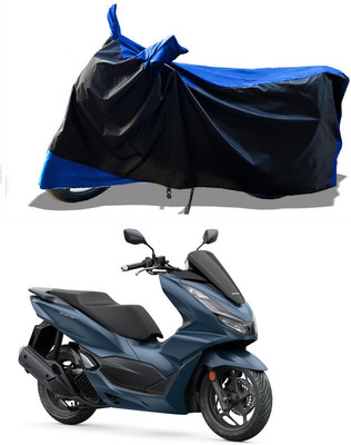 AESTRYD Two Wheeler Cover for Honda(PCX 125, Blue)
