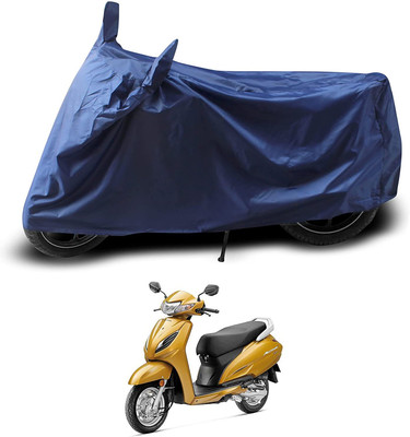 AASHTIK MART Two Wheeler Cover for Honda(Activa 6G, Blue)
