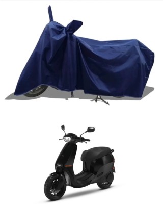 Mdstar Waterproof Two Wheeler Cover for Ola(Electric Scooter, Blue)