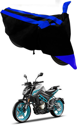 MMSSTAR Waterproof Two Wheeler Cover for CFMoto(300NK, Blue, Black)