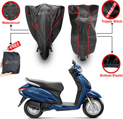 Y3H Waterproof Two Wheeler Cover for Honda(Activa 6G, Grey)
