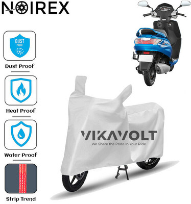 NOIREX Waterproof Two Wheeler Cover for Hero(Maestro Edge, Silver)
