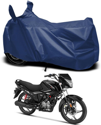 RABABLI Waterproof Two Wheeler Cover for Hero(Glamour i3s BS6, Blue)