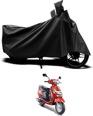 CODOKI Waterproof Two Wheeler Cover for Mahindra(Duro 125, Black)