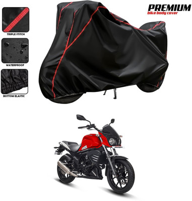 SThanaveX Waterproof Two Wheeler Cover for Mahindra(Mojo UT 300, Black)