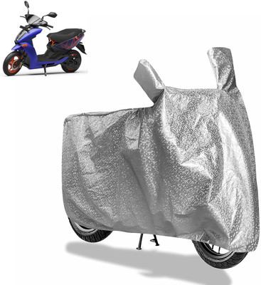 aksmit Waterproof Two Wheeler Cover for Ather(Silver)