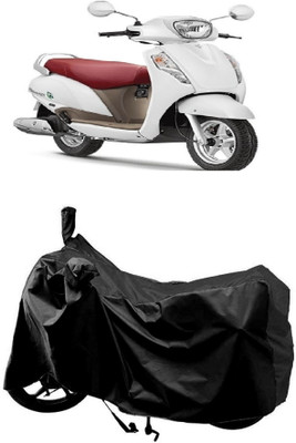 MMSSTAR Waterproof Two Wheeler Cover for Suzuki(Access SE, Black)