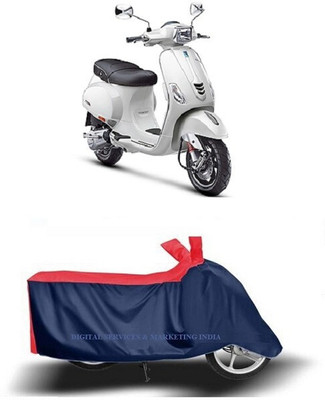 DeepShakshi AUTOMOTIVE Waterproof Two Wheeler Cover for Vespa(Vespa SXL 150, Blue)