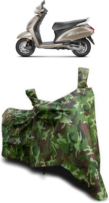 ATBROTHERS Waterproof Two Wheeler Cover for Honda(Activa 5G, Green)