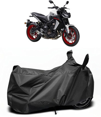 KEDIT Two Wheeler Cover for Yamaha(MT 09, Black)