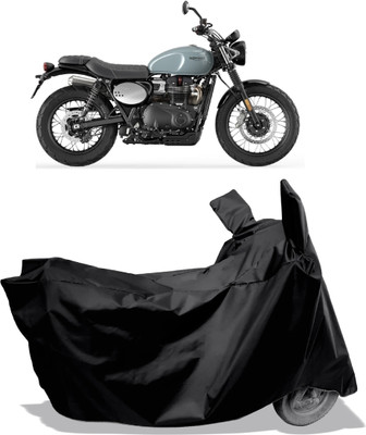 Amexride Two Wheeler Cover for Triumph(Street Scrambler BS6, Black)
