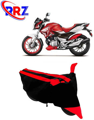 RRZ Waterproof Two Wheeler Cover for Hero(CBZ TYPE 1, Black, Red)