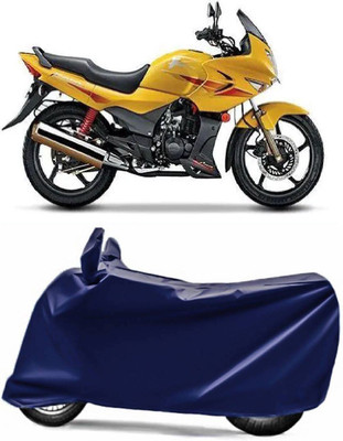 DeepShakshi AUTOMOTIVE Two Wheeler Cover for Hero(Karizma, Blue)
