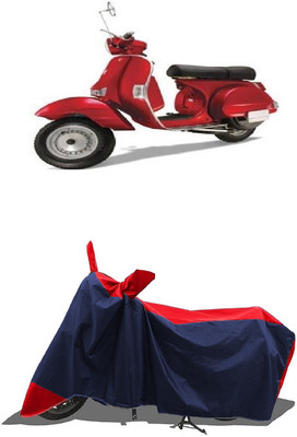SUGASHRI Waterproof Two Wheeler Cover for LML(Star Euro 200, Red, Blue)