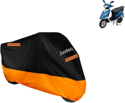 Juvdoxj Waterproof Two Wheeler Cover for TVS(Scooty Streak, Orange)