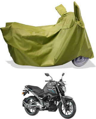 Amexride Two Wheeler Cover for Yamaha(FZ-S Fi Version 3.0, Maroon)
