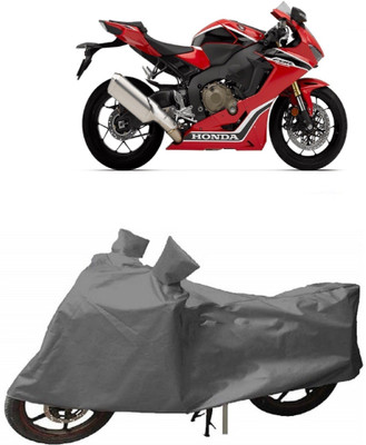 Varnwal E Commerce Waterproof Two Wheeler Cover for Honda(CBR 1000RR, Grey)