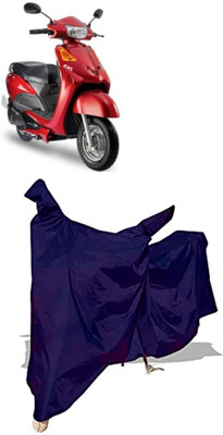 Amexride Two Wheeler Cover for Indus(Yo EXL, Blue)