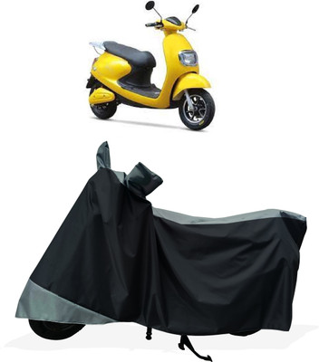 Tricway Two Wheeler Cover for Techo Electra(Emerge, Multicolor)