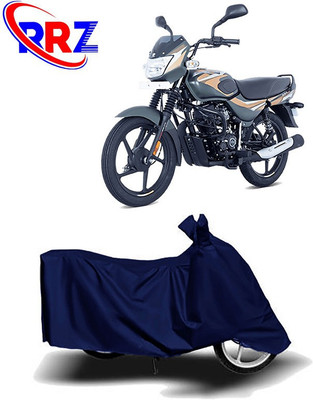RRZ Two Wheeler Cover for Bajaj(CT100, Blue)