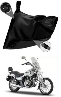 AASHTIK MART Two Wheeler Cover for Bajaj(Avenger Cruise 220 BS6, Black)