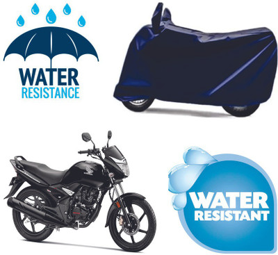 RTS COLLECTIONS Two Wheeler Cover for Honda(CB Unicorn 150, Blue)