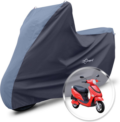 Neodrift Two Wheeler Cover for Hero(Electric Photon, Blue, Black)