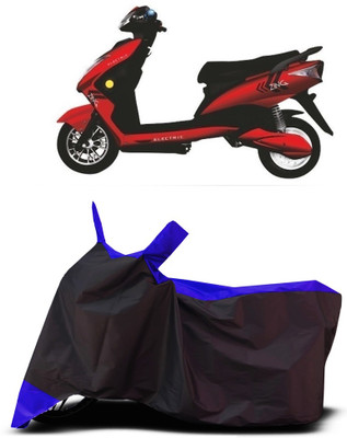 VESMEI Two Wheeler Cover for Kinetic(Zing, Blue)