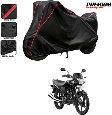 DeepShakshi AUTOMOTIVE Two Wheeler Cover for TVS(Sport, Black, Red)