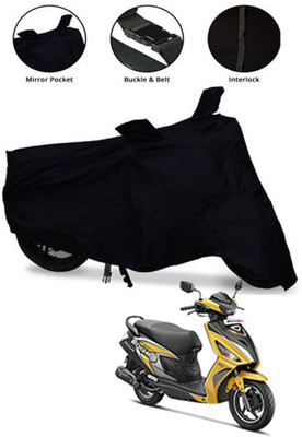 DeepShakshi AUTOMOTIVE Two Wheeler Cover for Hero(Maestro Electric, Black)