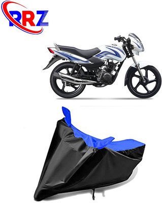 RRZ Waterproof Two Wheeler Cover for TVS(Star Sport, Black, Blue)