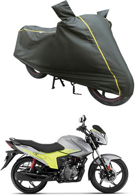 Mdstar Waterproof Two Wheeler Cover for Hero(Glamour, Green)