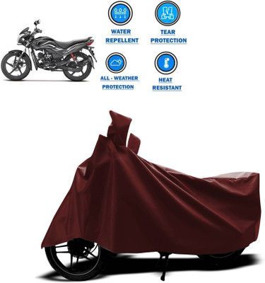 AASHTIK MART Two Wheeler Cover for Hero(MotoCorp Passion Pro, Maroon)