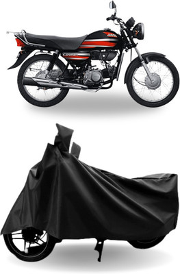 MMSSTAR Waterproof Two Wheeler Cover for Hero(CD Dawn, Black)