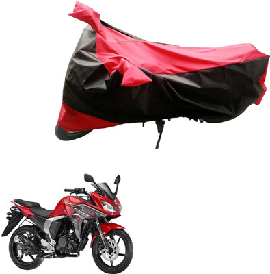 Mdstar Waterproof Two Wheeler Cover for Yamaha(R15 s, Black, Red)