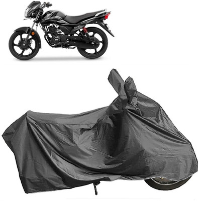 DIGGU Two Wheeler Cover for TVS(Victor BS6, Grey)